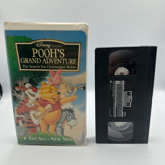 Disney Poohs Grand Adventure VHS 1997 The All-New Movie Good - Picture 3 of 3